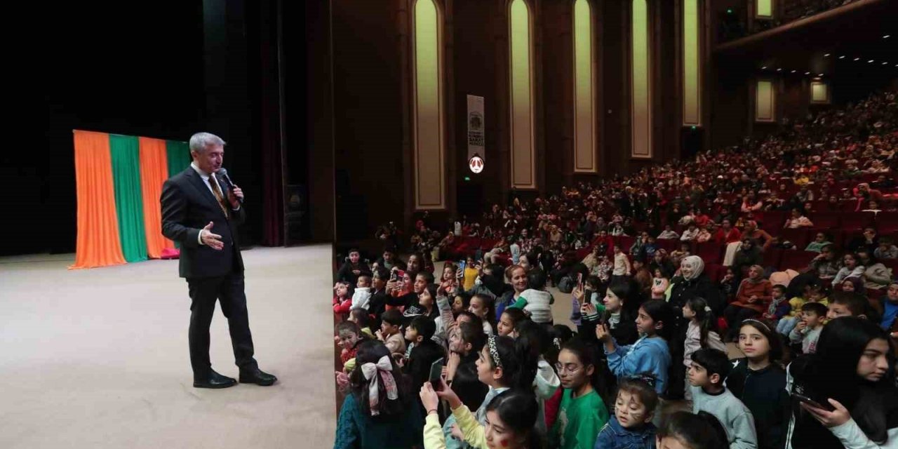 Çocuk şenliğine yoğun ilgi
