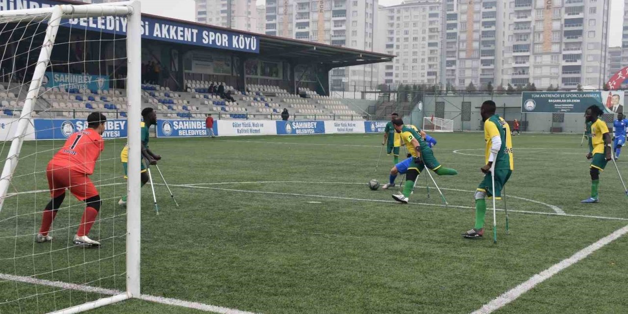 Şahinbey Ampute’den yürekleri ısıtan skor