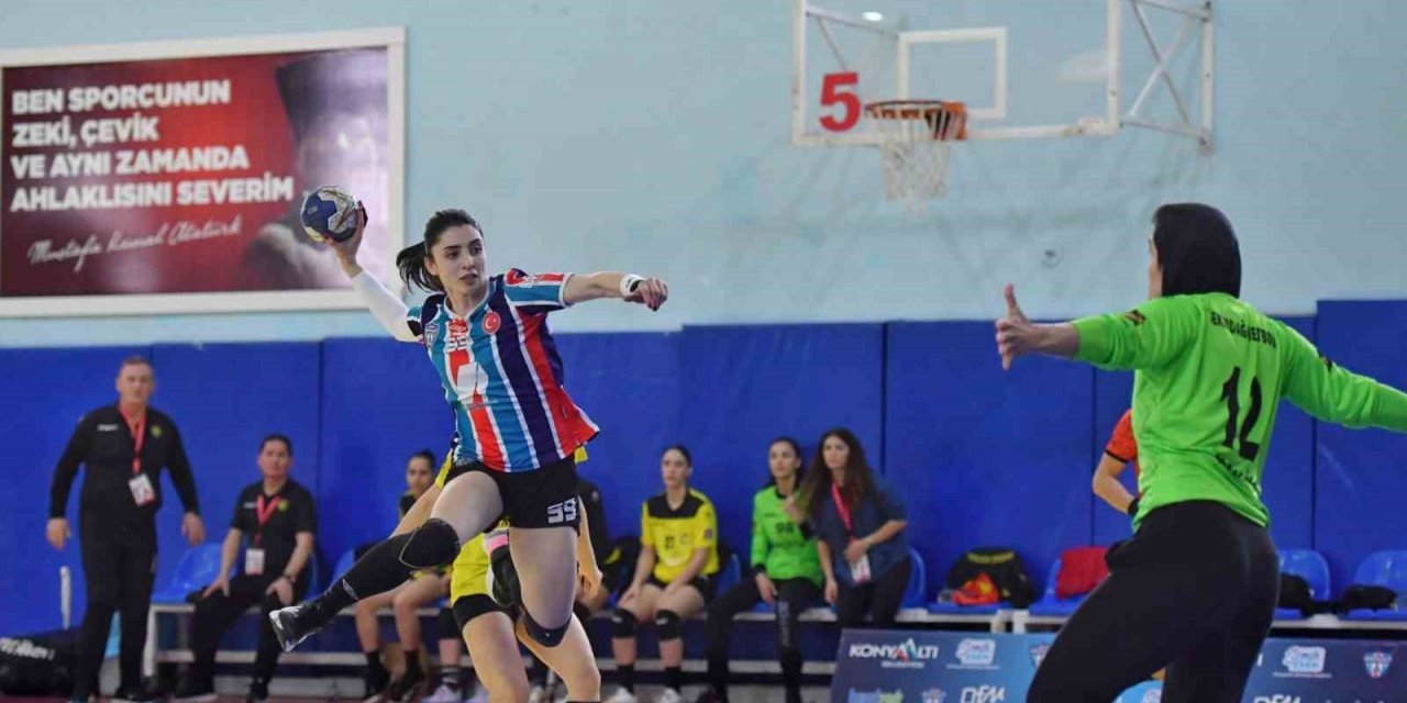 Konyaaltı’nın Mavi Kelebekler’i, Tekirdağı 41-22 mağlup etti