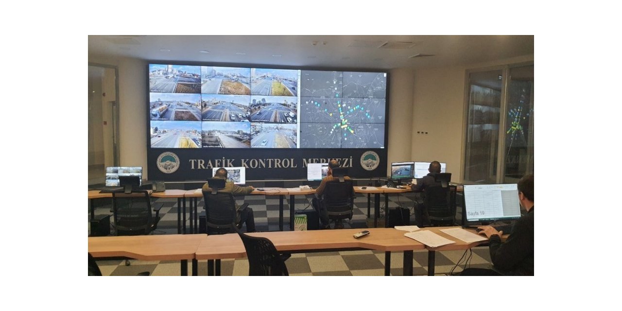 Büyükşehirden 66 Kavşakta Yeşil Dalga Uygulaması