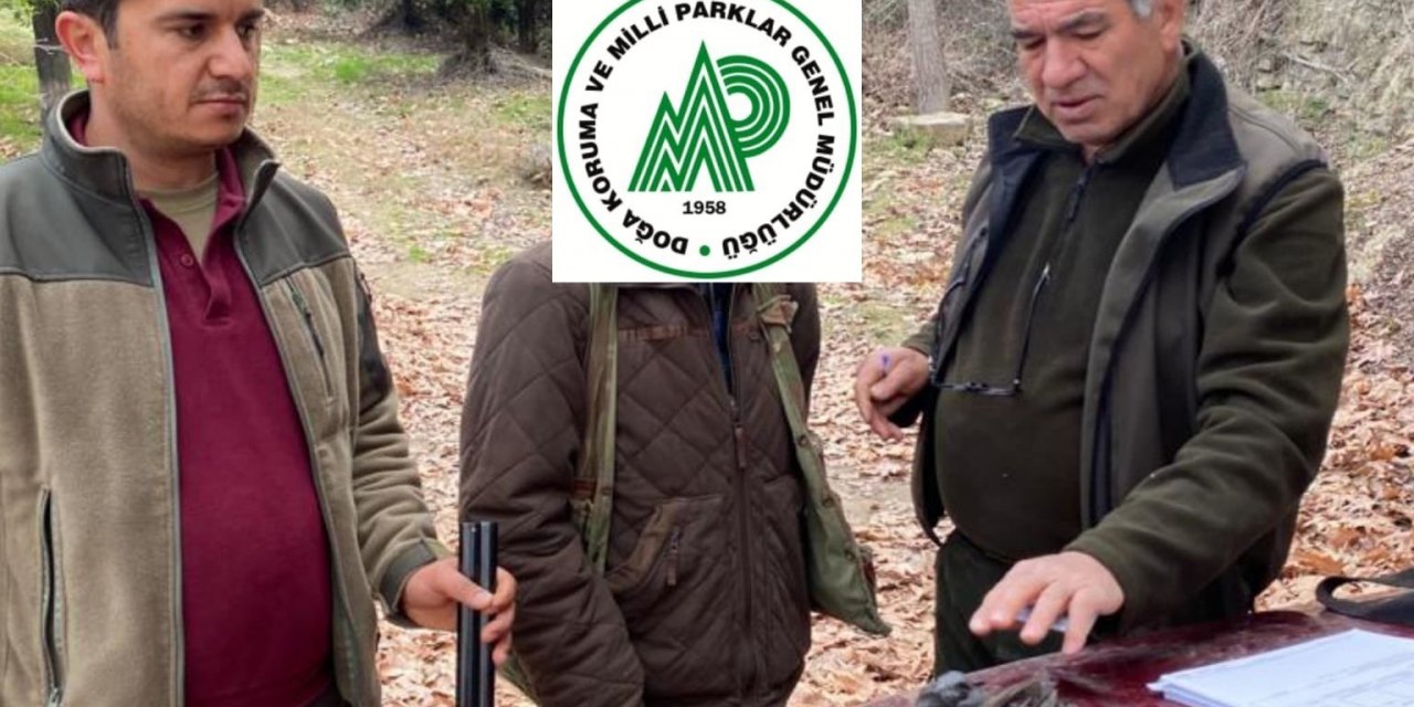 Yasa dışı avcılık yapan 4 şahsa cezai işlem uygulandı