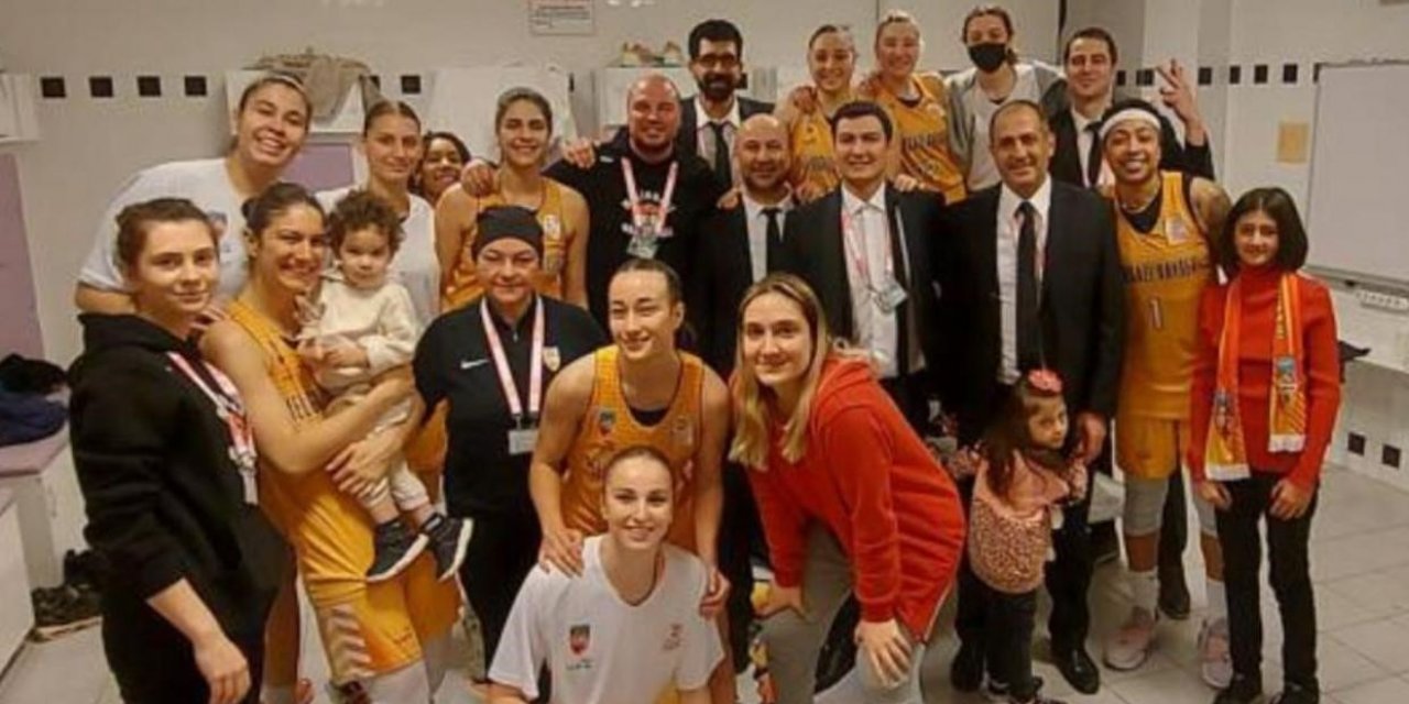 Melikgazi Kayseri Basketbol 5. galibiyetini aldı