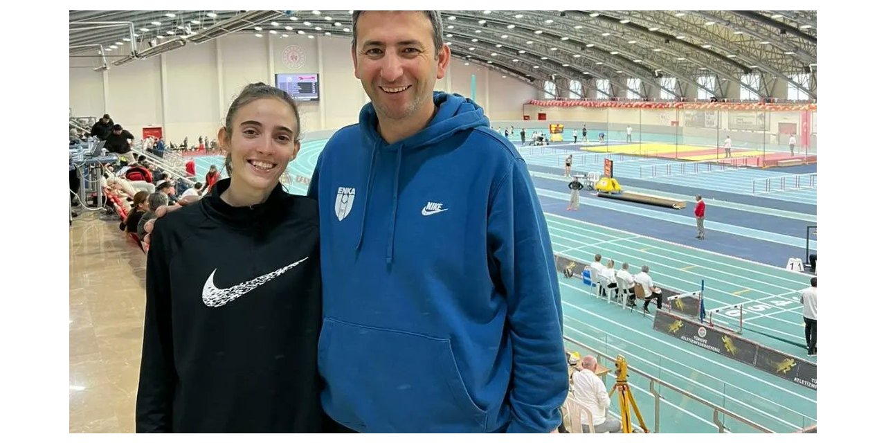 Eskişehirli atlet kendi rekorunu tazeledi