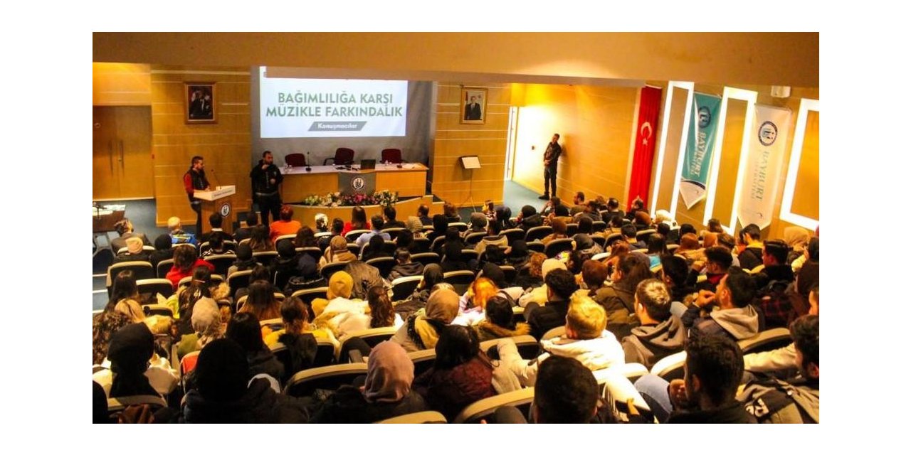 Bayburt Emniyetinden ’Narkogençlik’ konferansı