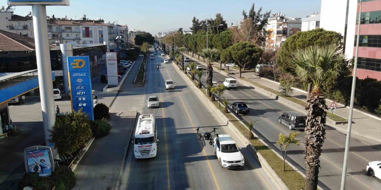 Kural tanımaz sürücüler dronedan kaçamadı