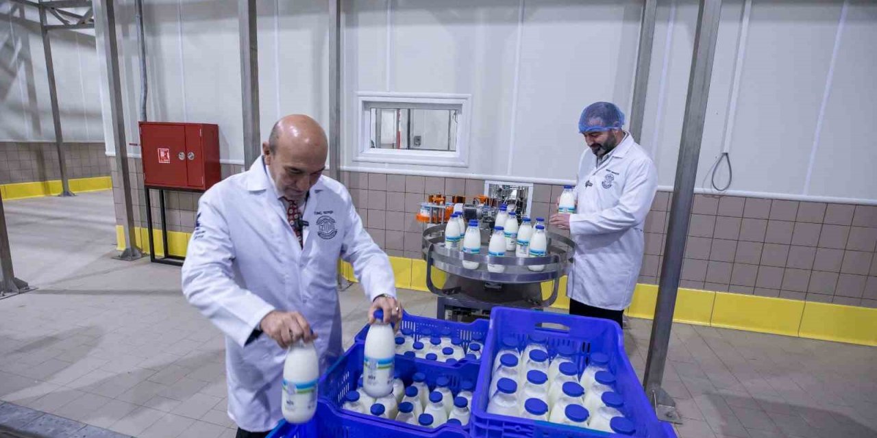 Bayındır Süt İşleme Fabrikasında test üretimi başladı