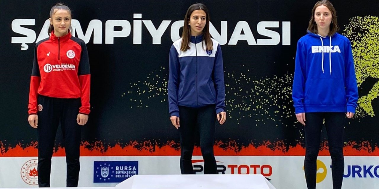 Antalyasporlu genç atletler Bursa’da kürsüde