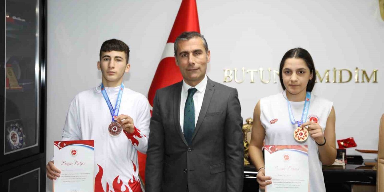 Adıyamanlı sporcular 1 altın 1 bronz madalya kazandı