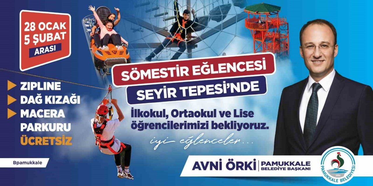 Seyir Tepesi yarı yıl eğlencesiyle coşacak