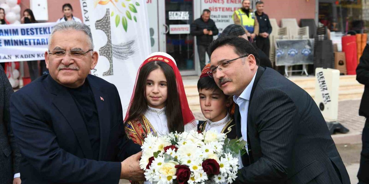 Başkan Büyükkılıç İle Vali Çiçek’ten Sarıoğlan’a ‘yatırım’ çıkarması