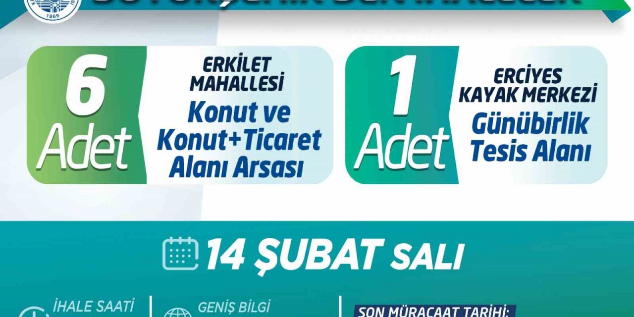 Büyükşehir’den ihaleler