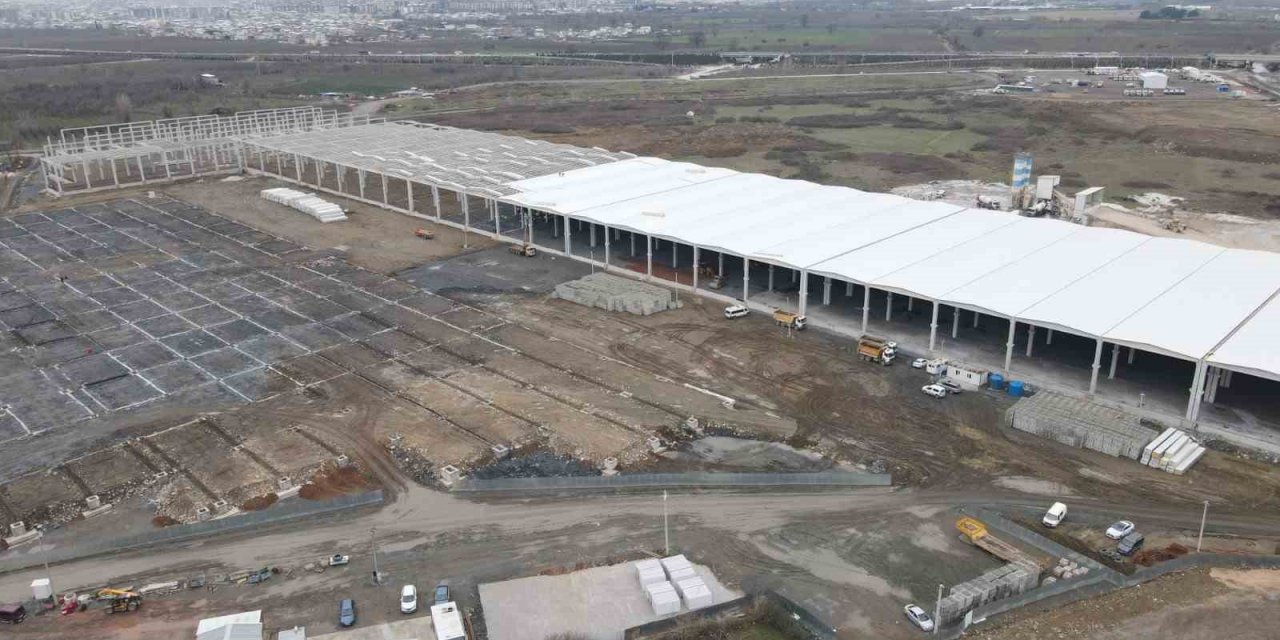 Yıldırım Lojistik Merkezi’nde yol yarılandı