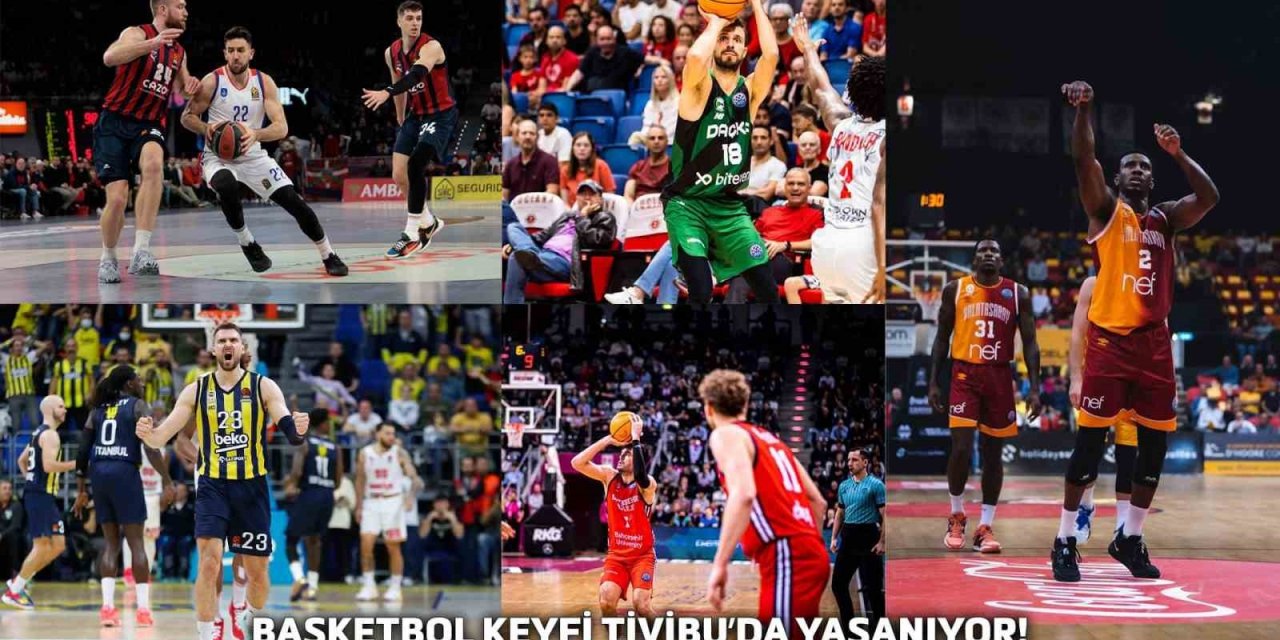 Euroleuge ve BŞL maçları Tivibu’da