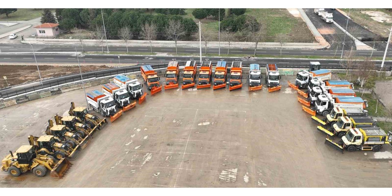 Bursa Büyükşehir’de kar hazırlıkları tamam