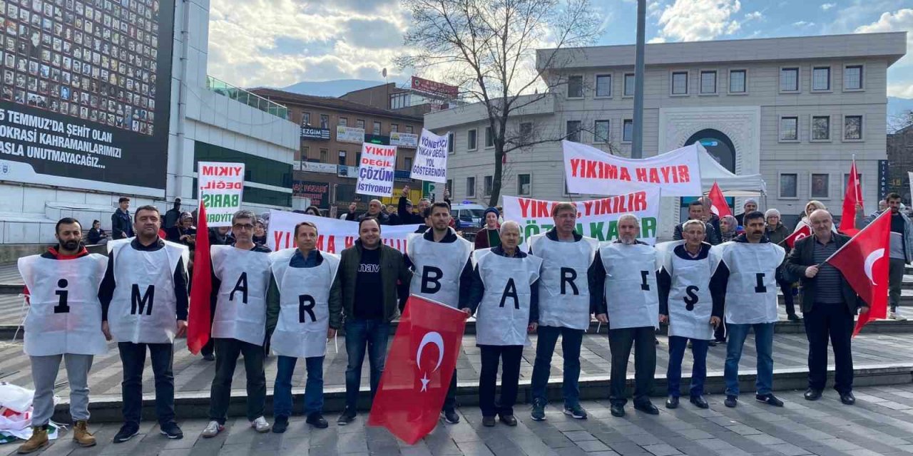 İmar Barışı Mağdurları Platformu: “Yıkım değil, barış istiyoruz”