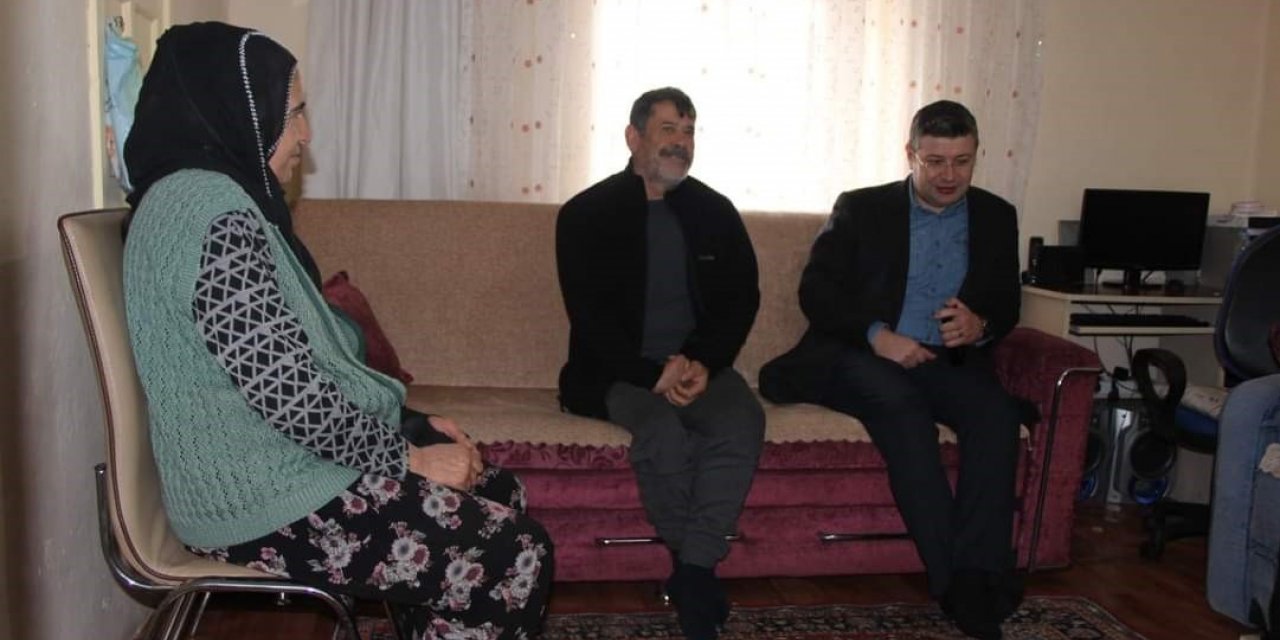 Kaymakam Uçar, vatandaşlarla bir araya geldi