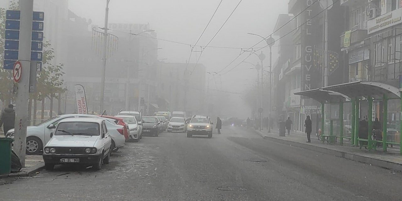 Şanlıurfa’da yoğun sis etkili oldu