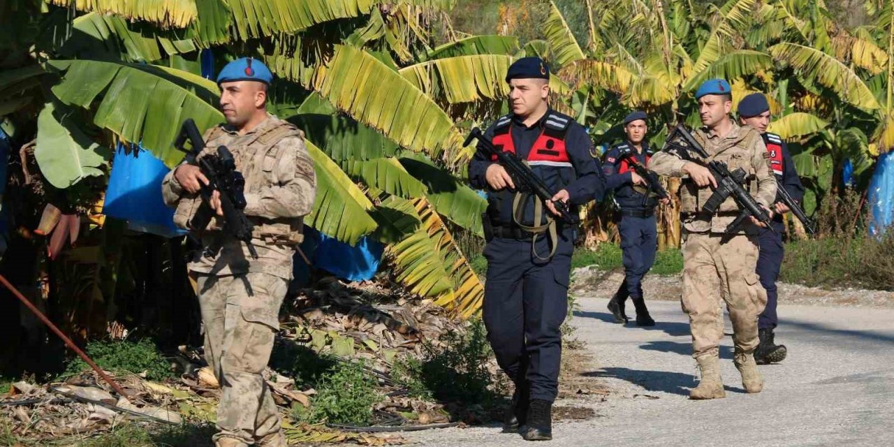 Jandarma komandolar narenciye hırsızları için nöbette