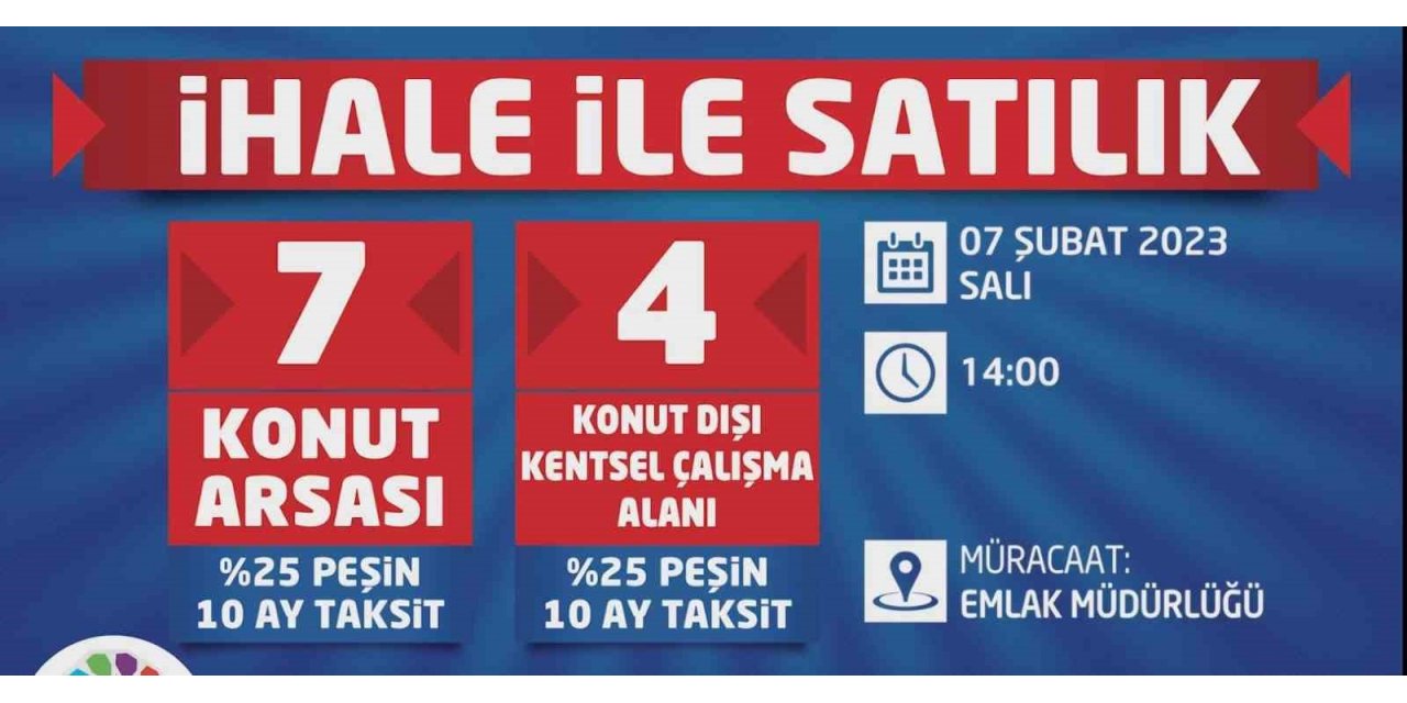 Kocasinan’dan yüzde 25 peşin, 10 ay taksitli yılın ilk büyük fırsatı