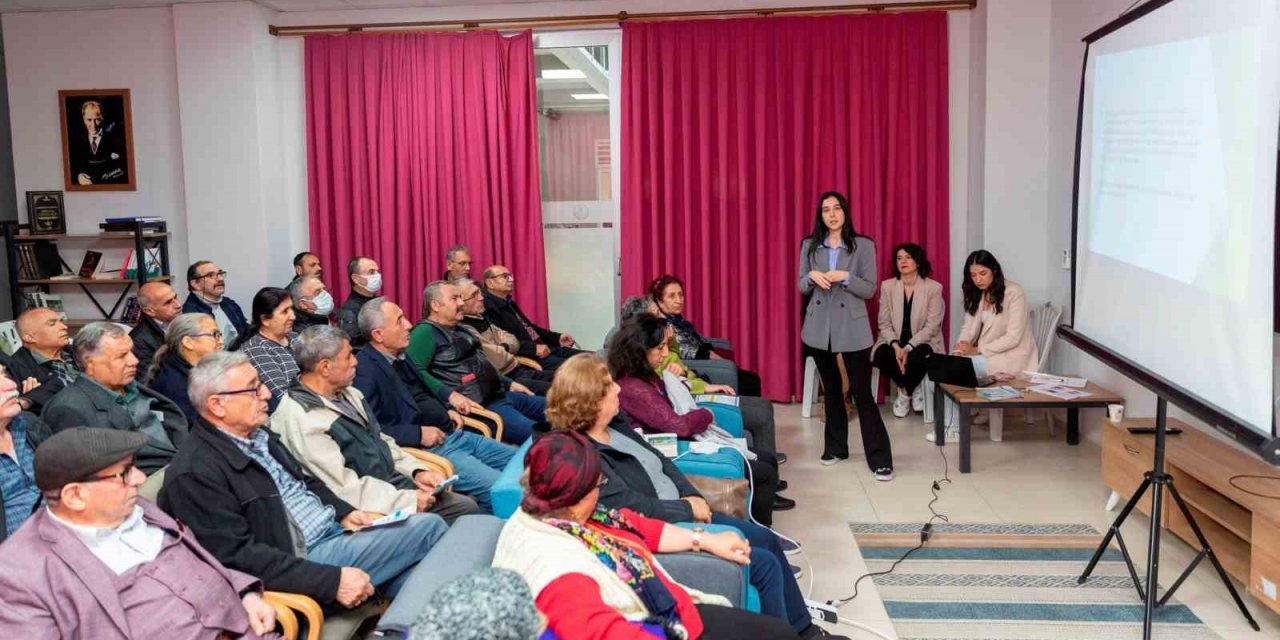 Mersin’de yaş almış vatandaşlar için farkındalık etkinliği