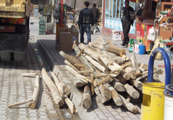 İnşaata zabıtadan yasal işlem