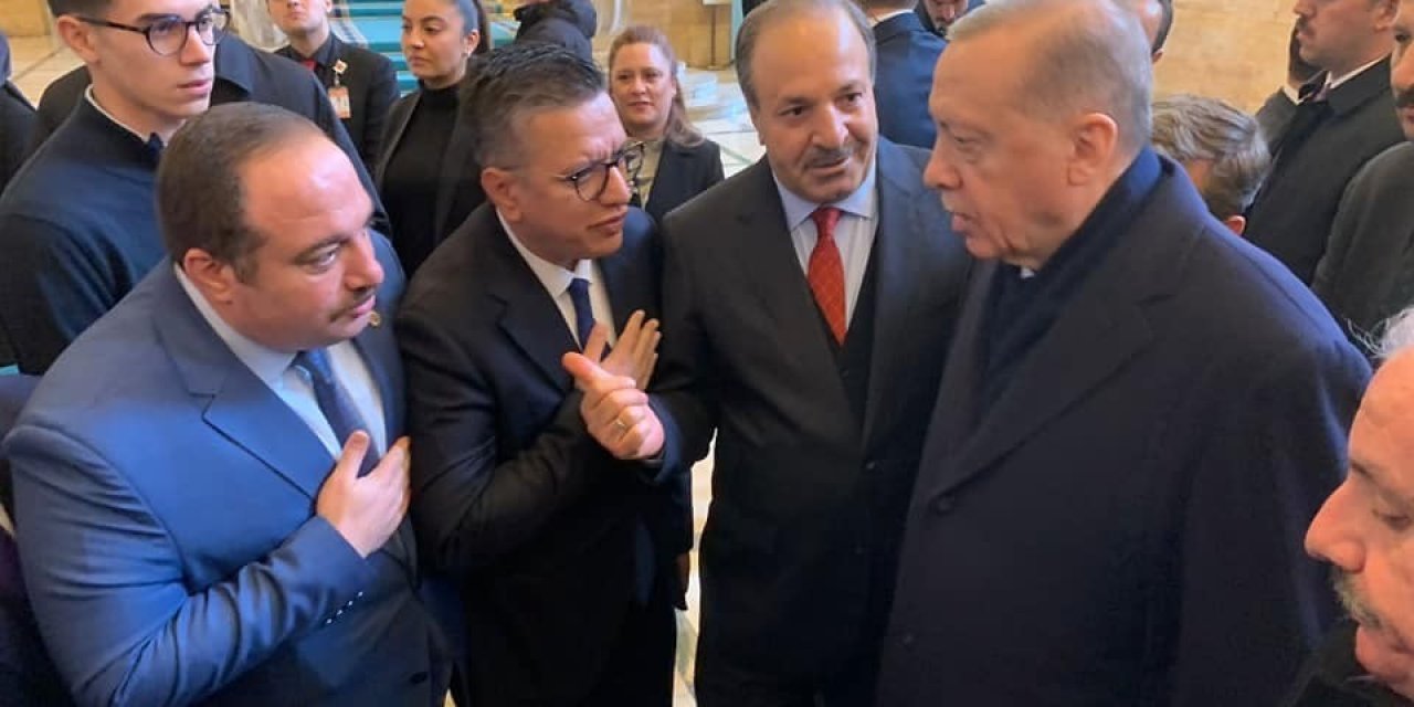 Ekinci, Cumhurbaşkanı Erdoğan ile görüştü