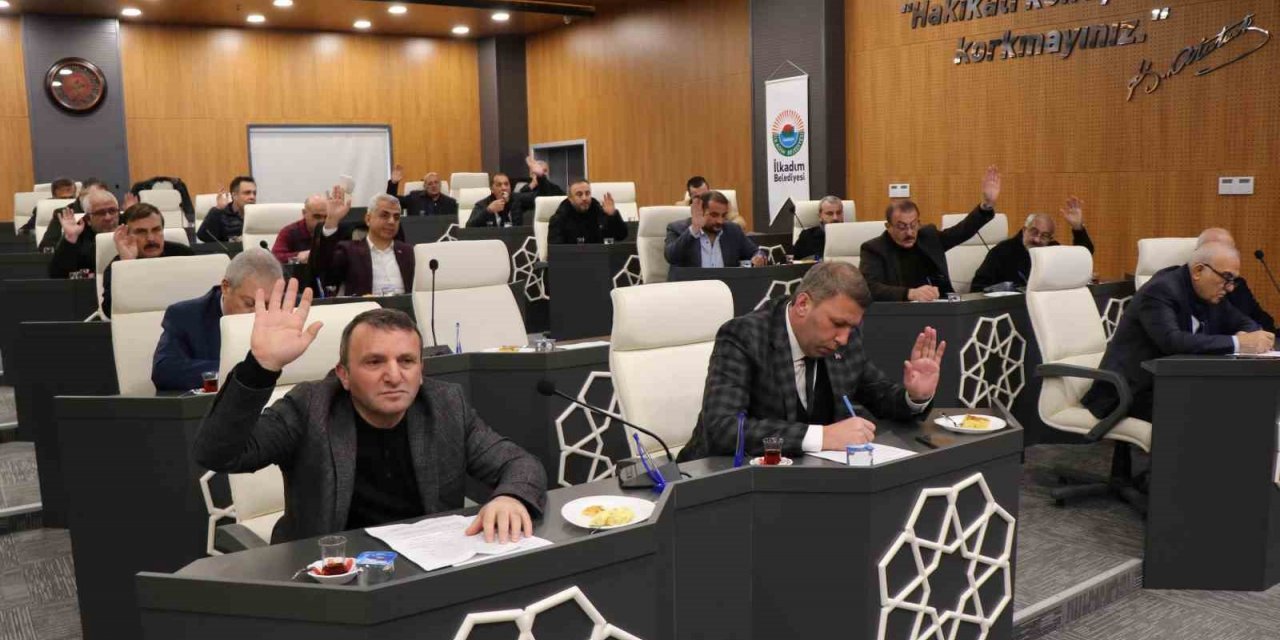 İlkadım Belediye meclis toplantısı