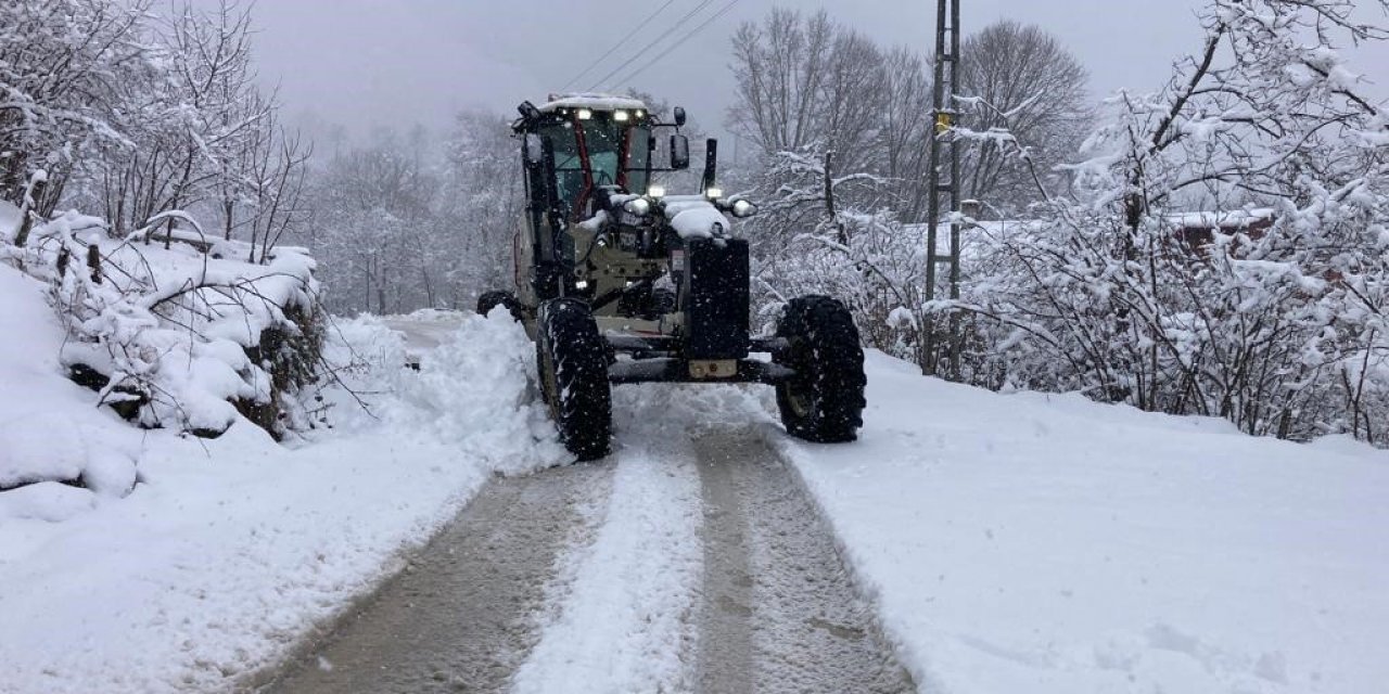Ordu’da karla mücadele başladı