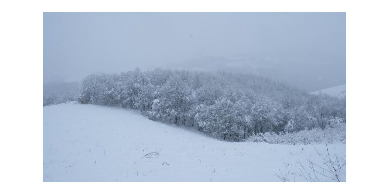 Samsun’un yüksek kesimlerinde kar kalınlığı 44 cm