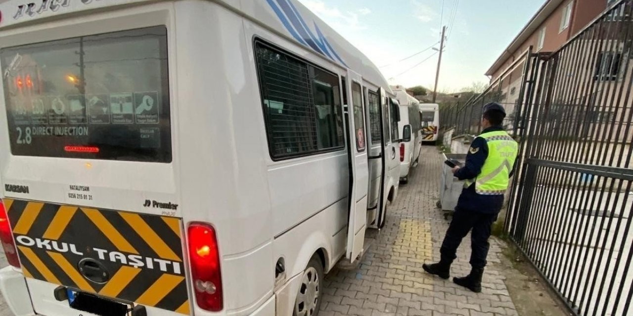 Aydın’da okul servis araçları denetlendi