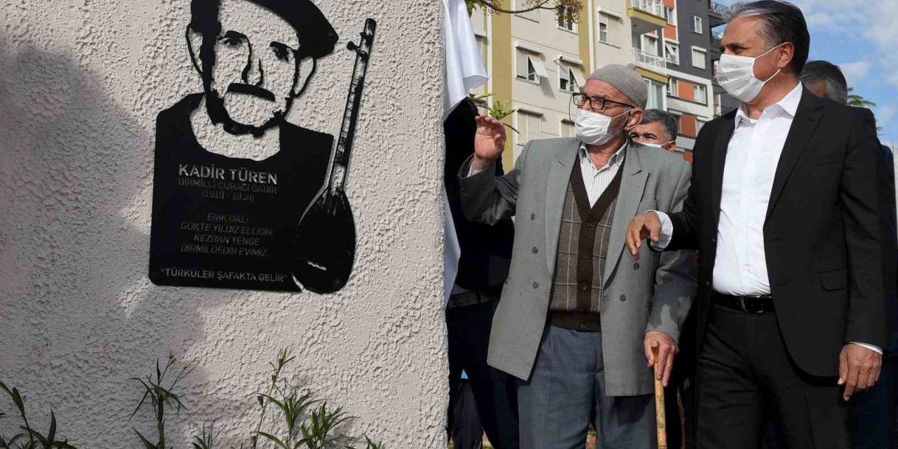 Erik dalı türküsünün sahibi Muratpaşa’da anılacak