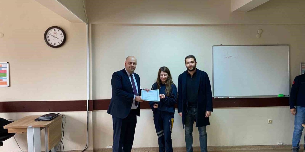 112 Acil Servis personellerine İLYAD eğitimi