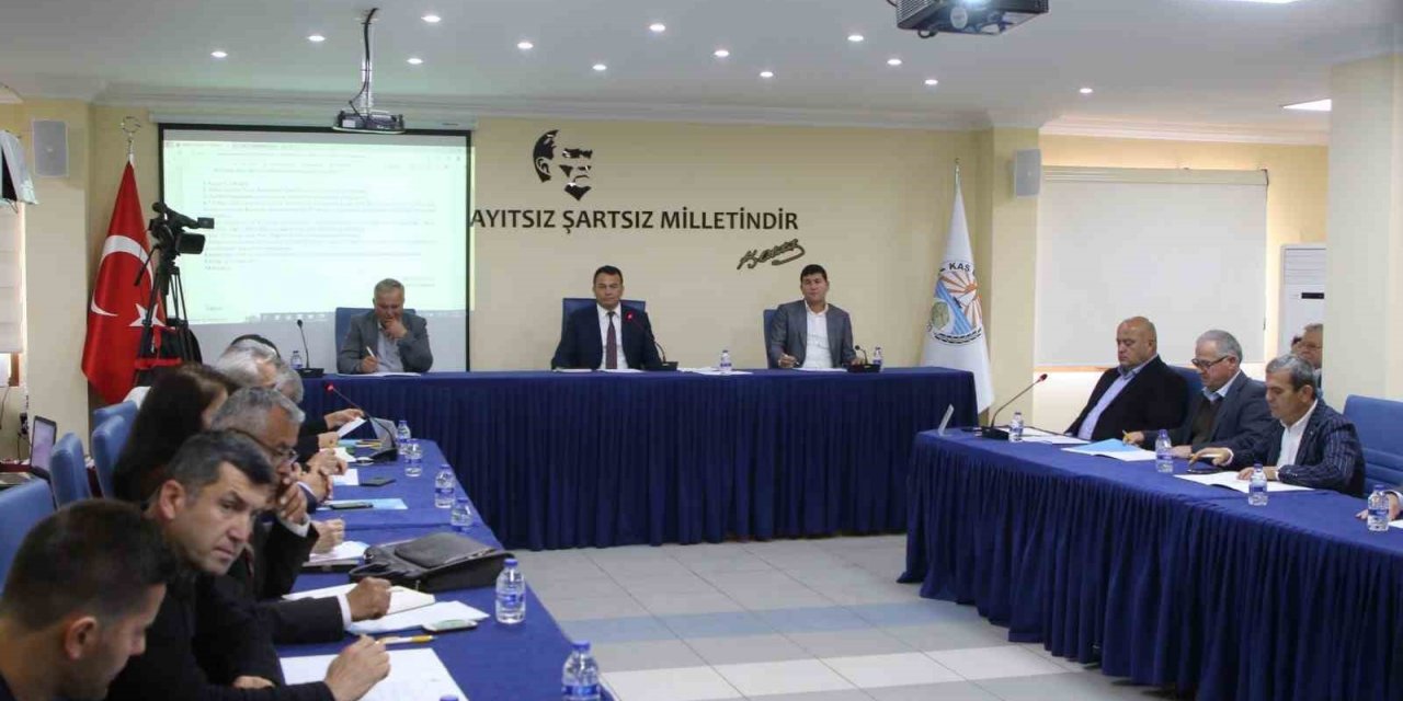 Kaş Belediyesi şubat ayı meclis toplantısı yapıldı