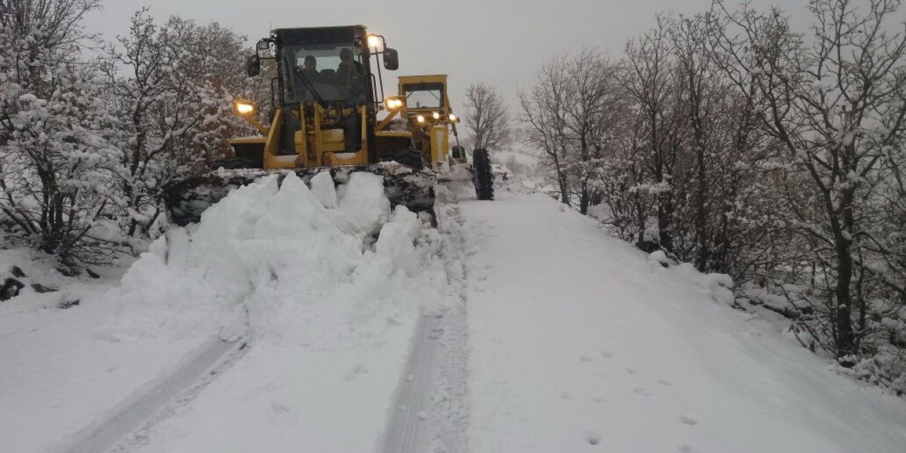 Adıyaman’da 85 köy, 148 mezra yolu ulaşıma kapandı