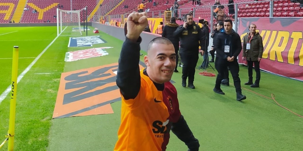 Şanlıurfa’da özel gereksinimli gencin Galatasaray hayali gerçek oldu