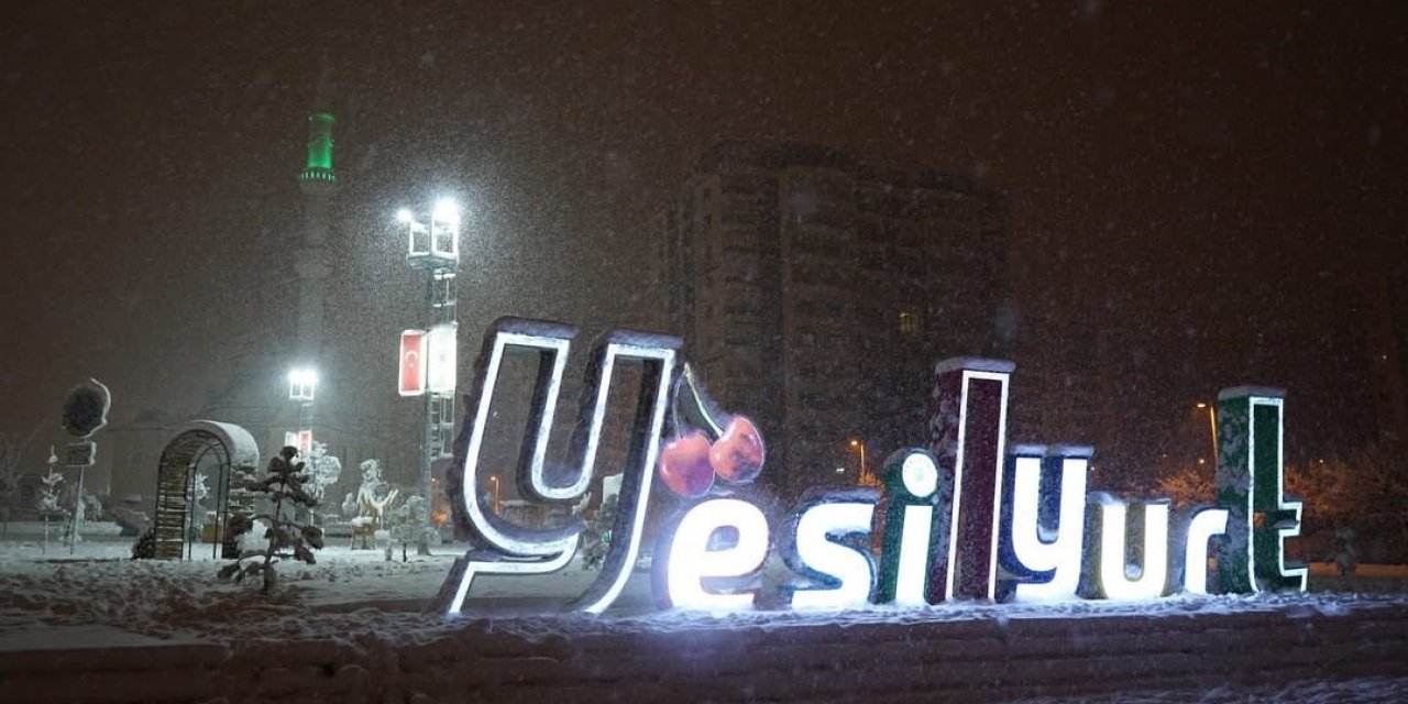 Yeşilyurt’ta kartpostallık görüntüler