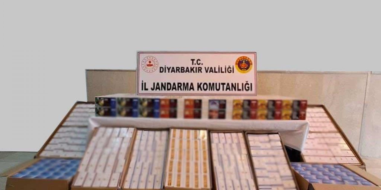 Diyarbakır’a kargo aracıyla gönderilen 180 bin makaron ele geçirildi