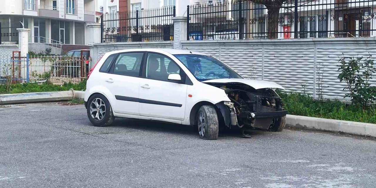 İstanbul’dan çalınan otomobil Bafra’da ele geçti