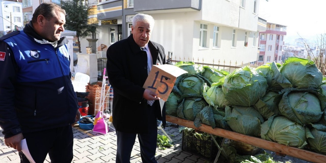 Semt pazarlarında denetim