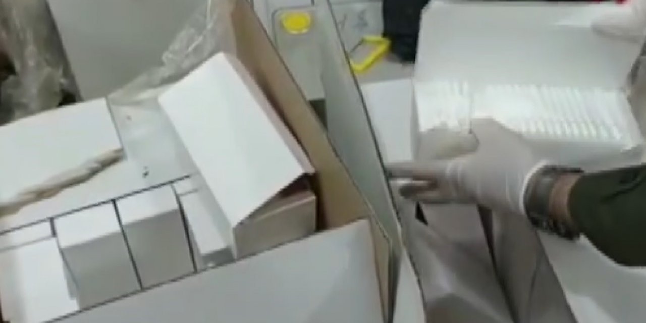 Gaziantep’te kaçak sigara operasyonu: 2 gözaltı