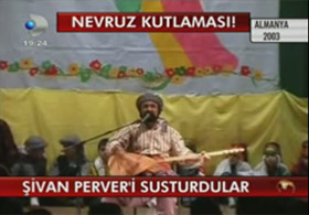 Şivan Perver'i sahneden attılar!