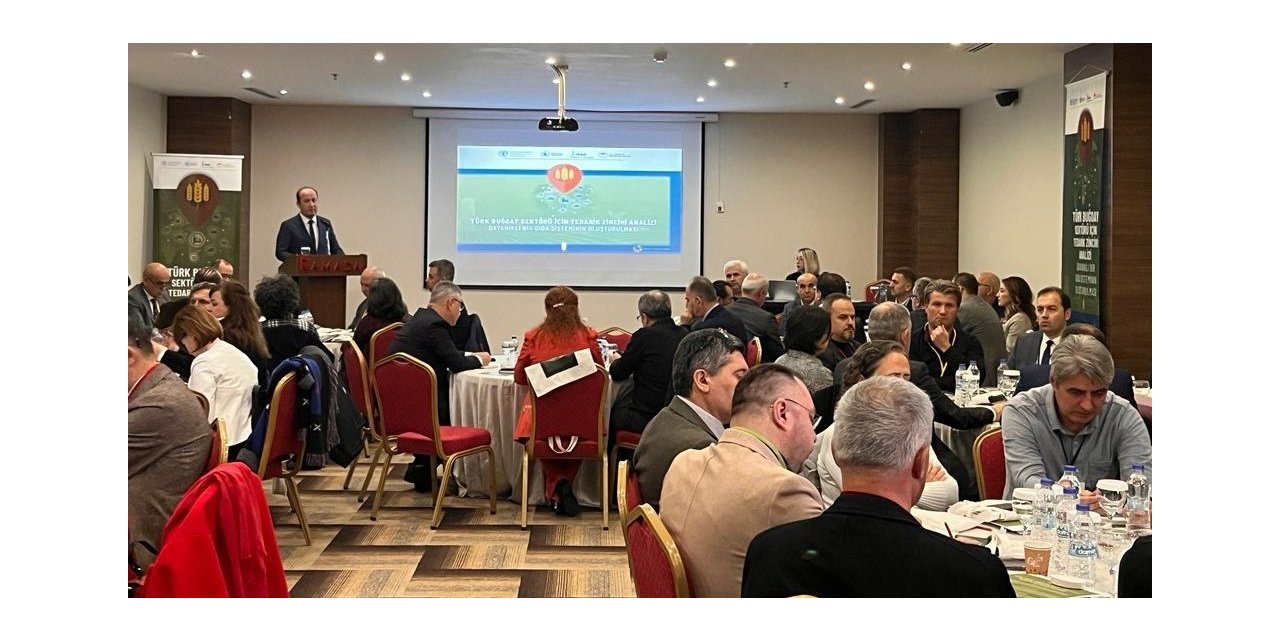 "Buğday Sektörü İçin Tedarik Zinciri Analizi Çalıştayı" Tekirdağ’da yapıldı