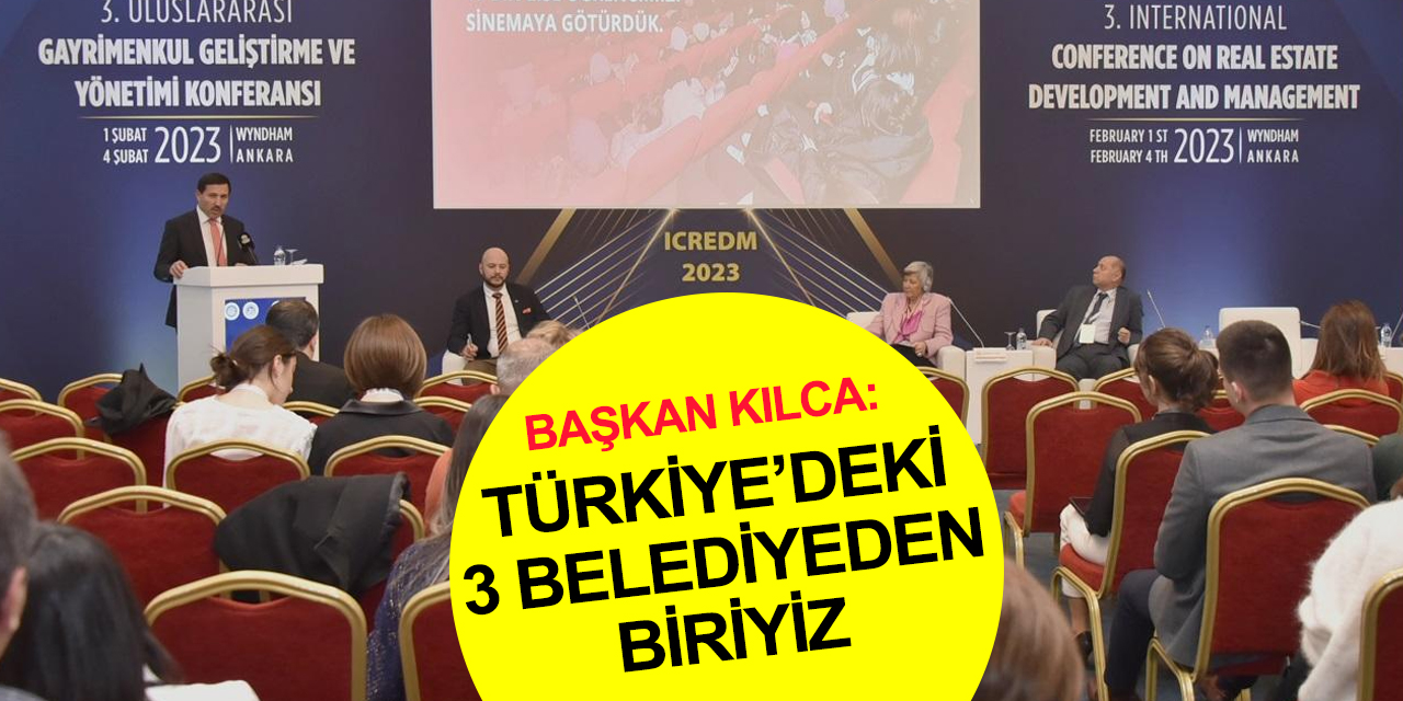 Konya Karatay Belediyesi bin 389 belediye arasında VLR raporunu hazırlayan 3 belediyeden biri