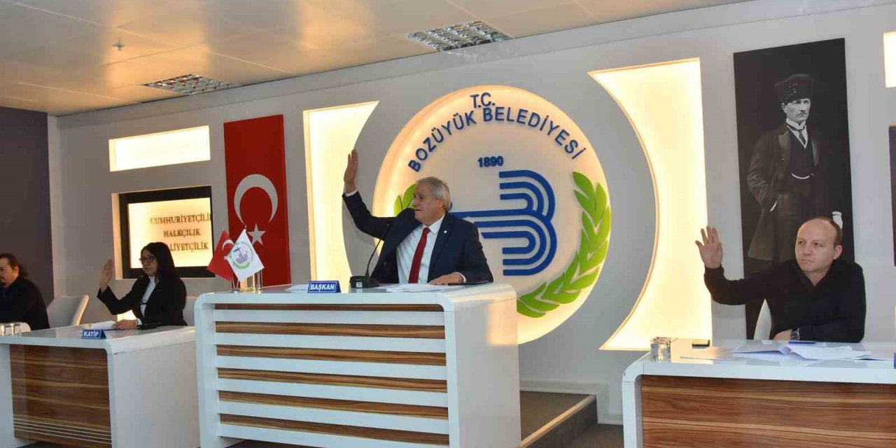 Bozüyük Belediye Meclisi Şubat ayı toplantısını yaptı