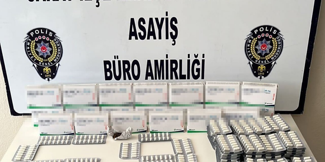 Tekirdağ’da bin 172 adet sentetik uyuşturucu hap ele geçirildi