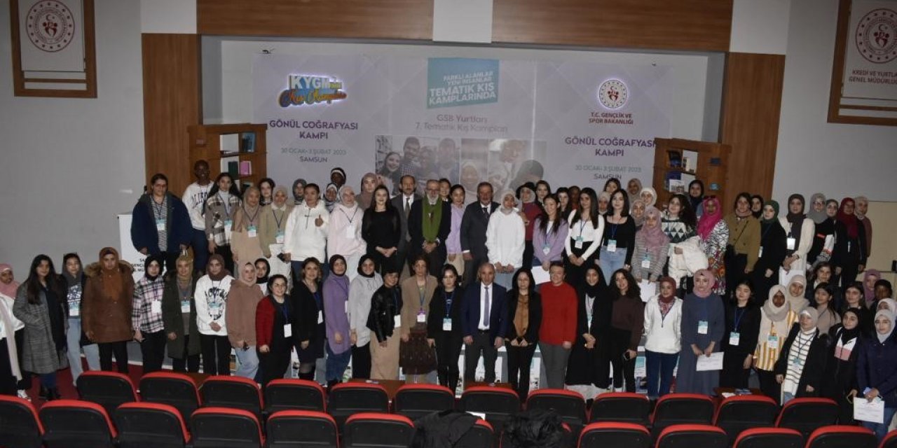 7. Tematik Kış Kampı Gönül Coğrafyası sona erdi
