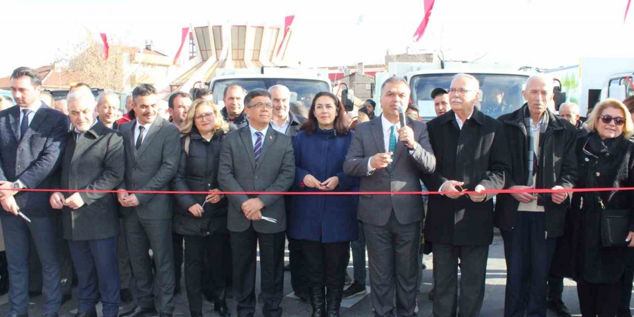 Çan Belediyesine yeni 12 hizmet aracı