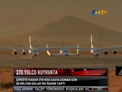 Uzay turizmi başlıyor...