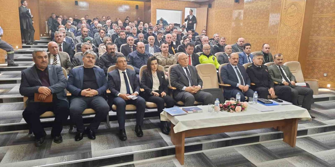 Okul Güvenliği Toplantısı düzenlendi