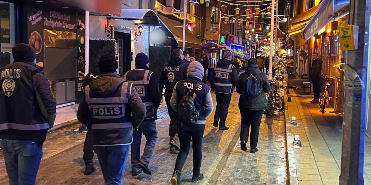 Kent genelinde ‘Huzur’ operasyonu düzenlendi